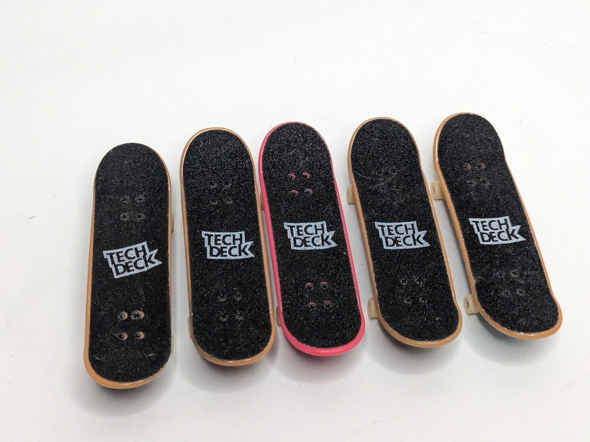 5x Tech Deck Skateboard Lot: DGK, Almost, Primitive, PlanB (All