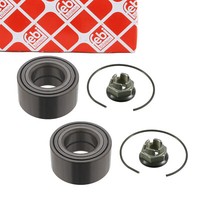 2X febi Radlagersatz FüR Renault Clio Espace I Kangoo Laguna I Megane I Vorne