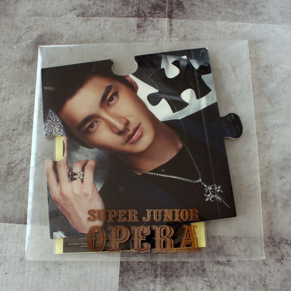 FULL SET x9 Super Junior Opera(Puzzle ver)Limited edition Japan CD+Sticker Foto 4 de 4