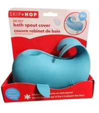 Skip Hop Moby Bath Spout Cover Whale Blue Universal Fit Adjustable New
