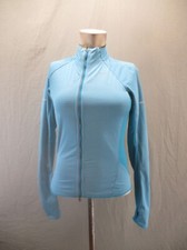 NIKE DRI-FIT Size XS Womens Full Zip Stand Collar Back Pocket Track Jacket 201