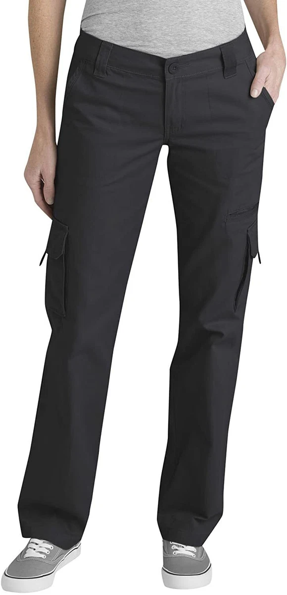 Dickies Women s Relaxed Fit Straight Leg Cargo Pant eBay