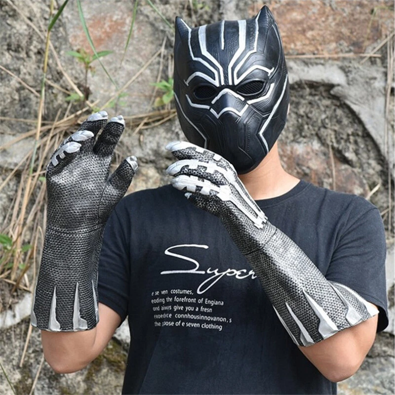 Guantes Garras de Látex Pantera Negra Marvel Vengadores 1 Par Halloween Juegos con disfraces utilería Foto 2 de 4