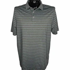 CHAMPION C9 Polo Shirt Mens XL Gray Golf Performance Wicking Stretchy Casual S/S