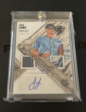 2022 Panini DK Material Signatures Josh Lowe Rookie Auto RC 1/1 Masterpiece