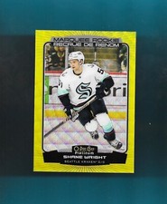 ONLY 1 ON! SHANE WRIGHT-SEATTLE! 22-23 OPC PLATINUM NEON YELLOW SURGE ROOKIE RC