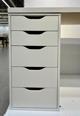 New IKEA ALEX White Drawer Unit 36x70 cm (14 ⅛x27 ½ 