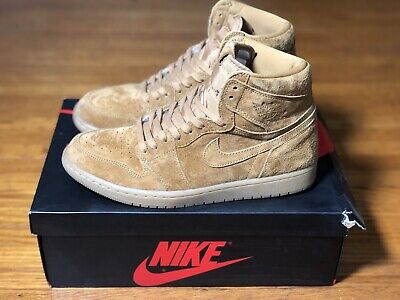 Nike Air Jordan 1 Retro High OG ‘ Wheat ’ (2017) - Size 10 - 555088-710