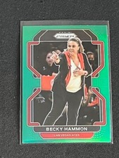 Becky Hammon #179 Green Prizm 2022 Panini Prizm WNBA