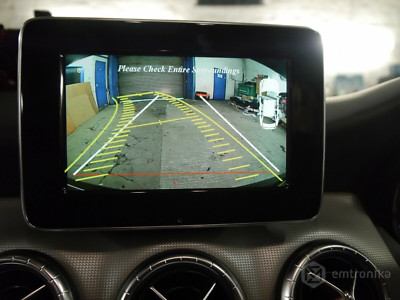 Mercedes COMAND Audio 20 NTG4.5 backup reversing camera retrofit