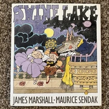 Swine Lake by James Marshall and Maurice Sendak First Edition Hardcover 1999