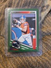 2025 Panini Score - Green #253 Bo Nix Rookie Card Denver Broncos RC