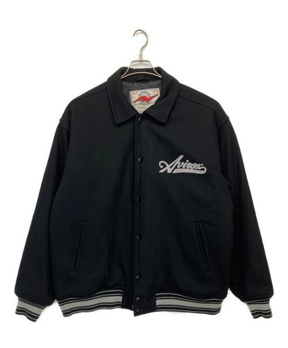 AVIREX Wool Varsity Jacket American Casual Wool Coat