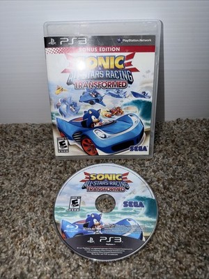 Sonic & All-Stars Racing Transformed  Bonus Edition Sony PlayStation 3, 2012