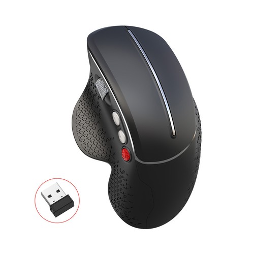 Wireless Vertical Mouse 2.4G Ergonomic Vertical Gaming Mouse 6-Button Design⊹ - Picture 10 of 12
