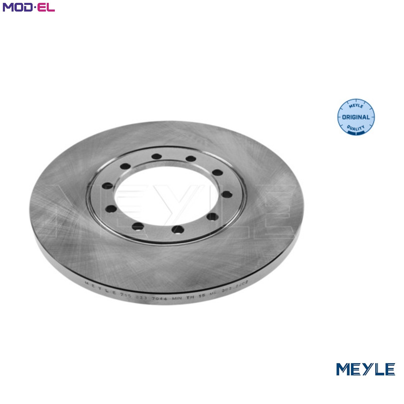 2x BRAKE DISC 715 523 7044 FOR FORD TRANSIT/Van/Platform/Chassis/Bus/TOURNEO