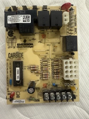 TESTED!! Furnace Control Board White Rodgers 50T55-289-04, PCBBF123 B1