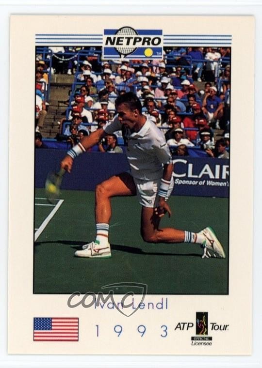 1993 NetPro Ivan Lendl #M70 0h1