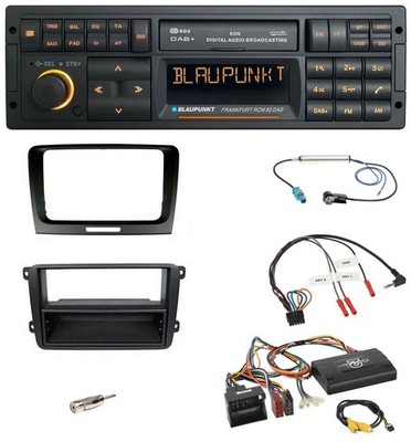 Blaupunkt USB DAB SD Lenkrad Bluetooth Autoradio für Skoda Superb 08-15 40pin sc