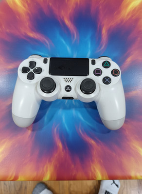 Sony DualShock 4 CUH-ZCT1U PS4 Wireless Controller - White - Used