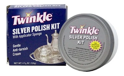 TWINKLE Kit limpiador/pulidor de plata, 4,4 oz. - 525005