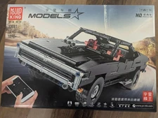 MOULD KING 13081 Dodge RC Racing Sport Car Remote Control Building Block Toy MOC