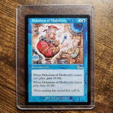 MTG - Magic The Gathering - Urza's Legacy - DELUSIONS OF MEDIOCRITY - RARE!!!