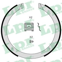 01098 LPR Bremsbackensatz, Feststellbremse FüR Cadillac,Chevrolet,Daewoo,Ford US