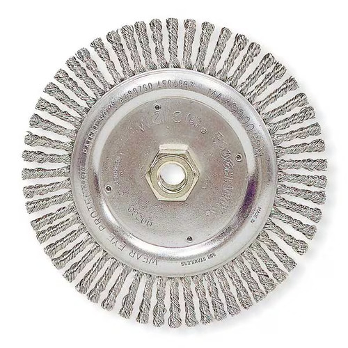Weiler Spazzola Filo Ruota Twist, Perno Filettato 94103 Weiler 94103 - Foto 2 di 2