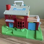 Vintage 1989 Fisher Price Little People Neighborhood Playset #2551