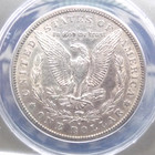 1883-S Morgan Silver Dollar $1 ANACS AU50 Bright Uncirculated BU Edge Tone P255 — photo 4