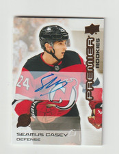 24/25 PREMIER SEAMUS CASEY #136 BRONZE  AUTOGRAPH NRMT