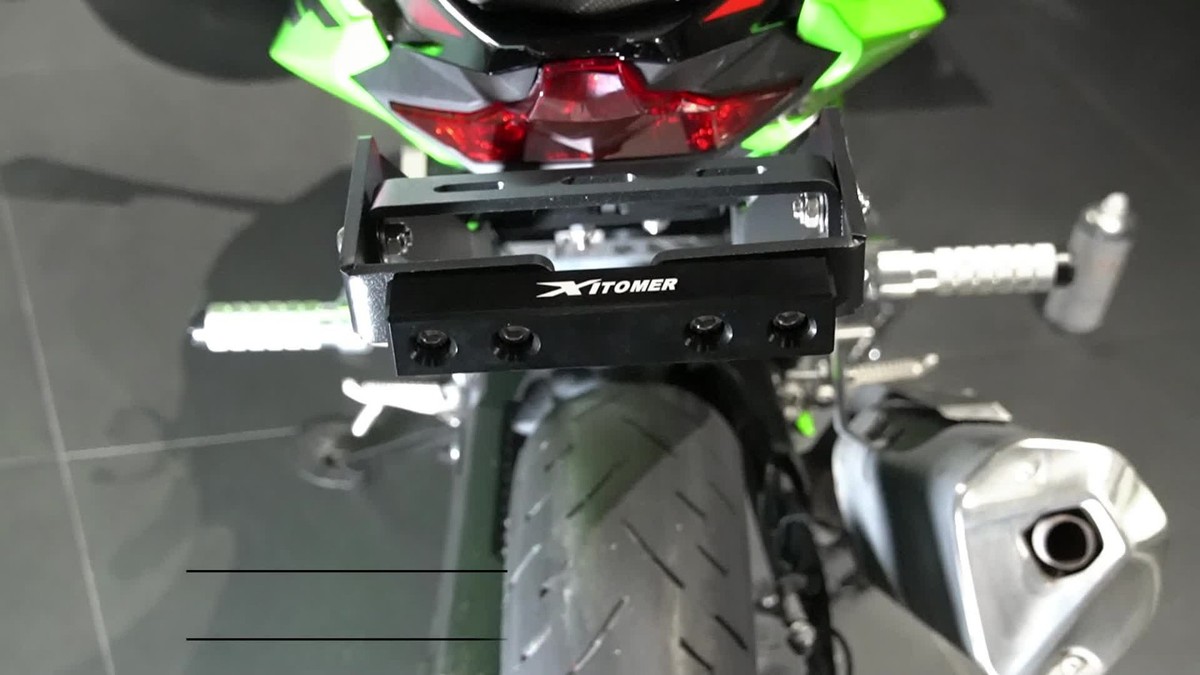 Scrape Bar Rear Rack Stunt Parts Fit For KAWASAKI Z500 / Ninja 500