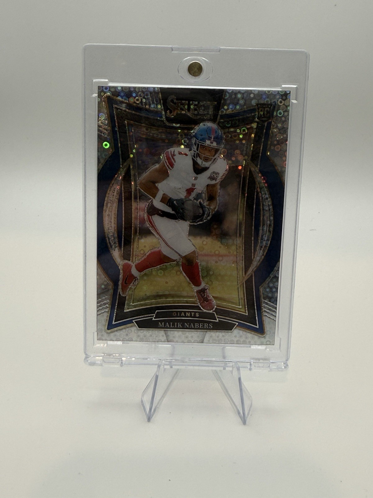 2024 Panini Select - Suite Level Malik Nabers #381 Disco Prizm (RC)