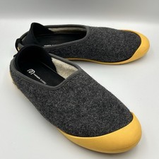 Mahabis Classic Loafer Slippers Womens US Size 8.5/9 Gray Felt Slip On
