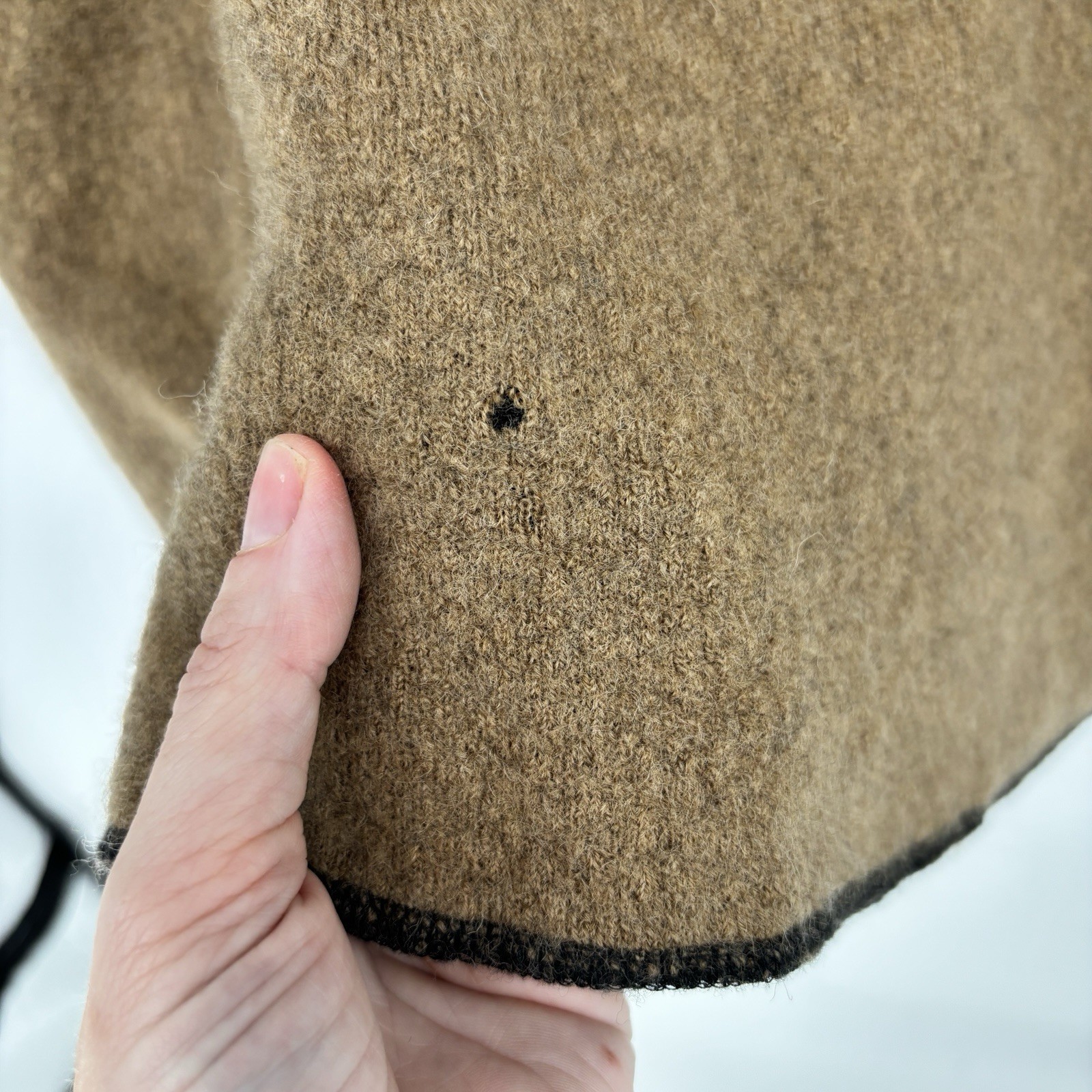 Indigenous Designs Reversible Wool Jacket Hood Wo… - image 10