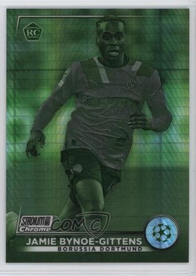 2022 Stadium Club Chrome UEFA Competitions /199 Jamie Gittens #46 Rookie RC 08xl