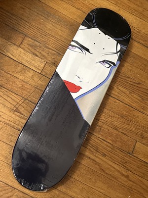SUPER RARE Patrick Nagel Chrome Eyes Foil Woman HUF Skateboard Deck Hufnagel Art