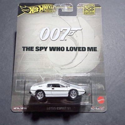 2024 Hot Wheels Premium Pop Culture 007 The Spy Who Loved Lotus Esprit S1 White
