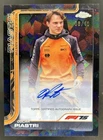 2025 Topps Chrome Sapphire F1 Oscar Piastri Auto Black Refractor #/10
