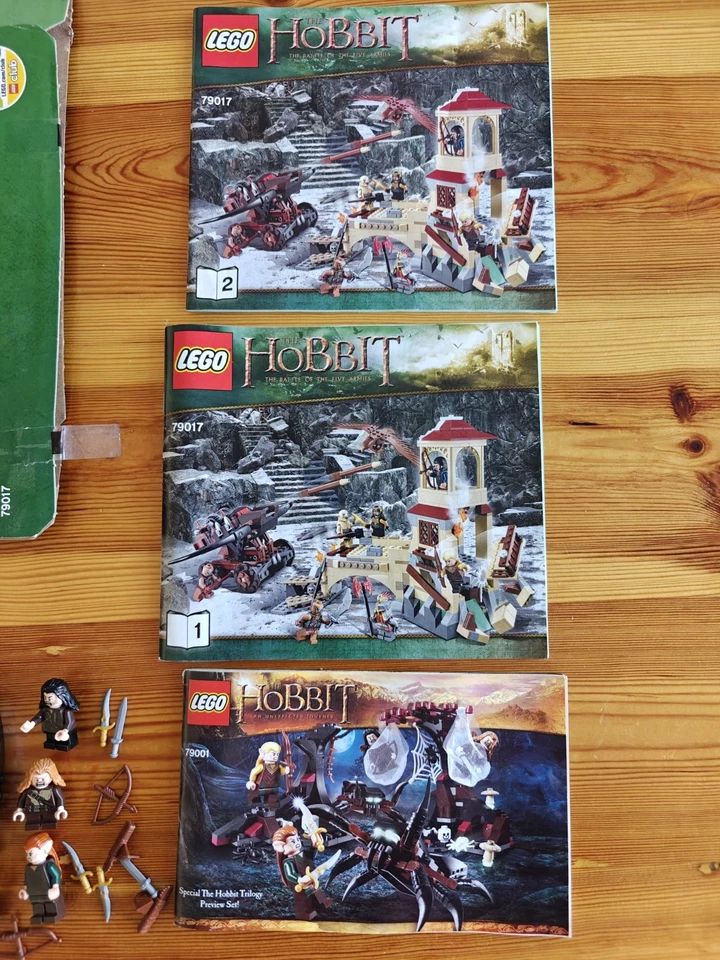Lego Hobbit 79017 Battle Of Five Armies 79001 Escape From Mirkwood Spiders Unv.  - Bild 2 von 4