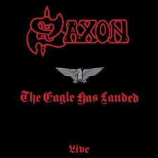 Saxon The Eagle Has Landed LP Black Red Splatter Vinyl NEW SEALED