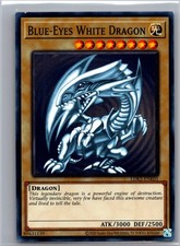 Blue-Eyes White Dragon Version 2 LDK2-ENK01 Common / Short Print Unlimited NM