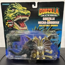 1994 Trendmasters Godzilla vs Mecha-Ghidorah King of the Monsters With Tank NIP