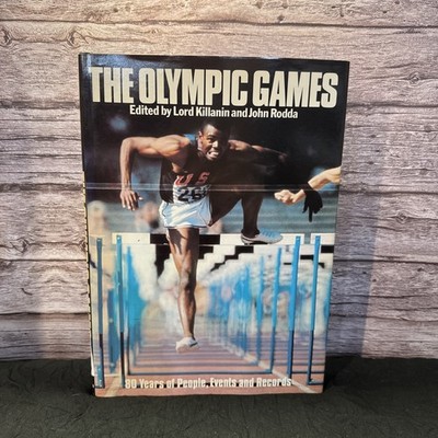 The Olympic Games Book 80 Years of People Events & Records By Killanin & Rodda 