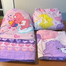 Care Bears Pink and Purple Bedding Set