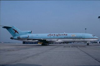 EB18 Original aircraft slide / Dia Aerolanka B727 4R SEM ultra rare