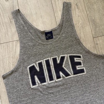 VTG Nike Georgetown Be True To Your School Basketball Dome Tank Top 80s OG Med