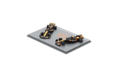 Spark 1/64 McLaren MCL38 No.4 & No.81 Constructor Champion F1 2024 Diecast Car