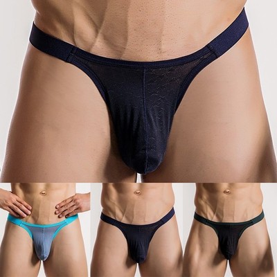 Sexy niedrige Herren-Unterhose Tanga T-Back G-String Slips Dessous Unterwäsche
